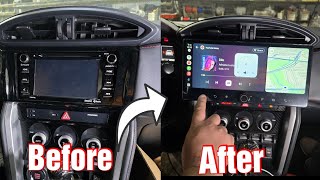 12-21 Subaru BRZ 12.3" Scion FRS 12-16 Android Wireless Carplay & Android Auto, Mirror Link, HDMI