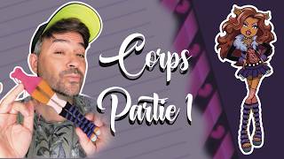 Tuto Crochet  ma version de Clawdeen wolf  le corps partie 1