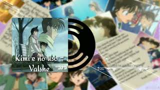 {Nightcore} Kimi e no uso (君への嘘) - Valshe ( Detective Conan Ending 49 )
