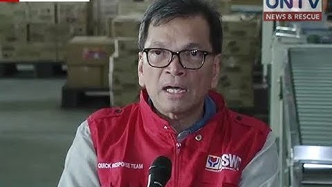 DSWD Usec. Leyco: Evacuation advisories not effective