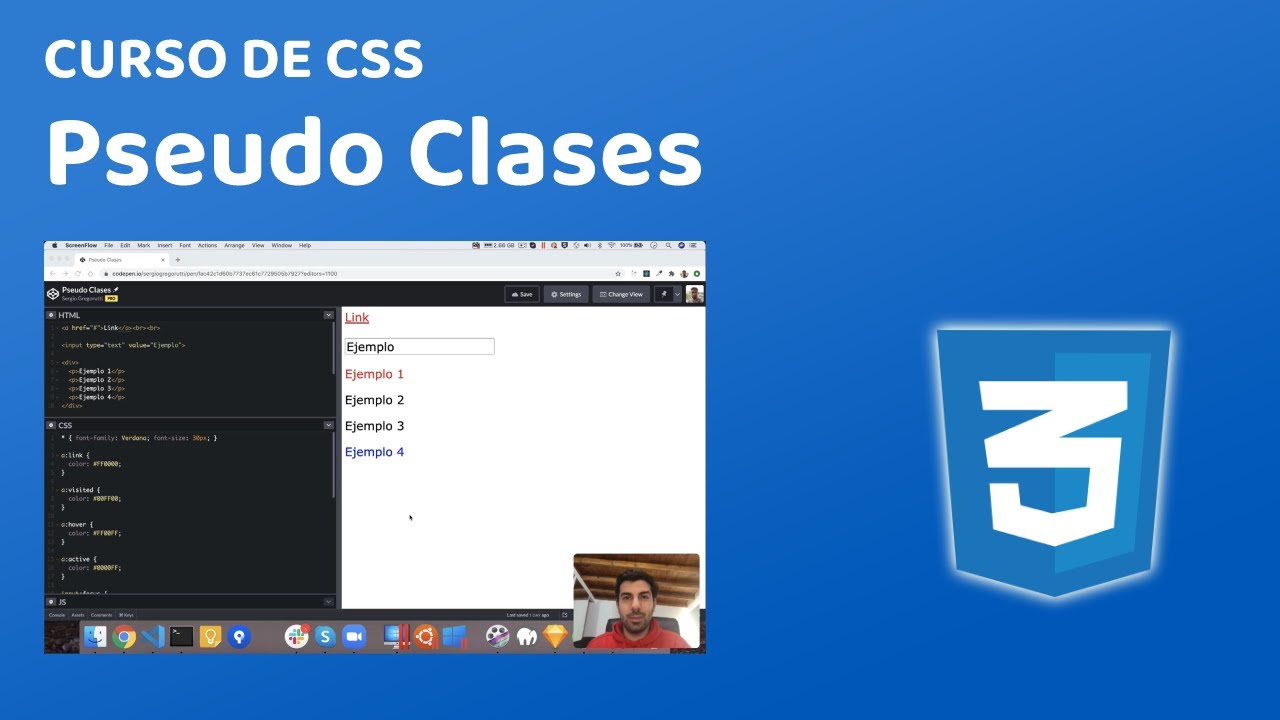 5.6 Pseudo Clases | Curso de CSS - YouTube