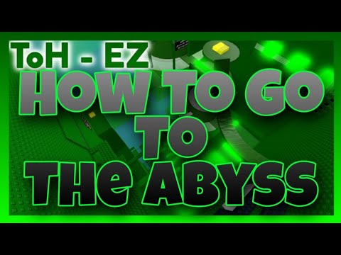 How To Go To The Abyss In Tower Of Hell Easy Toh Ez Roblox Youtube - t the abyss roblox