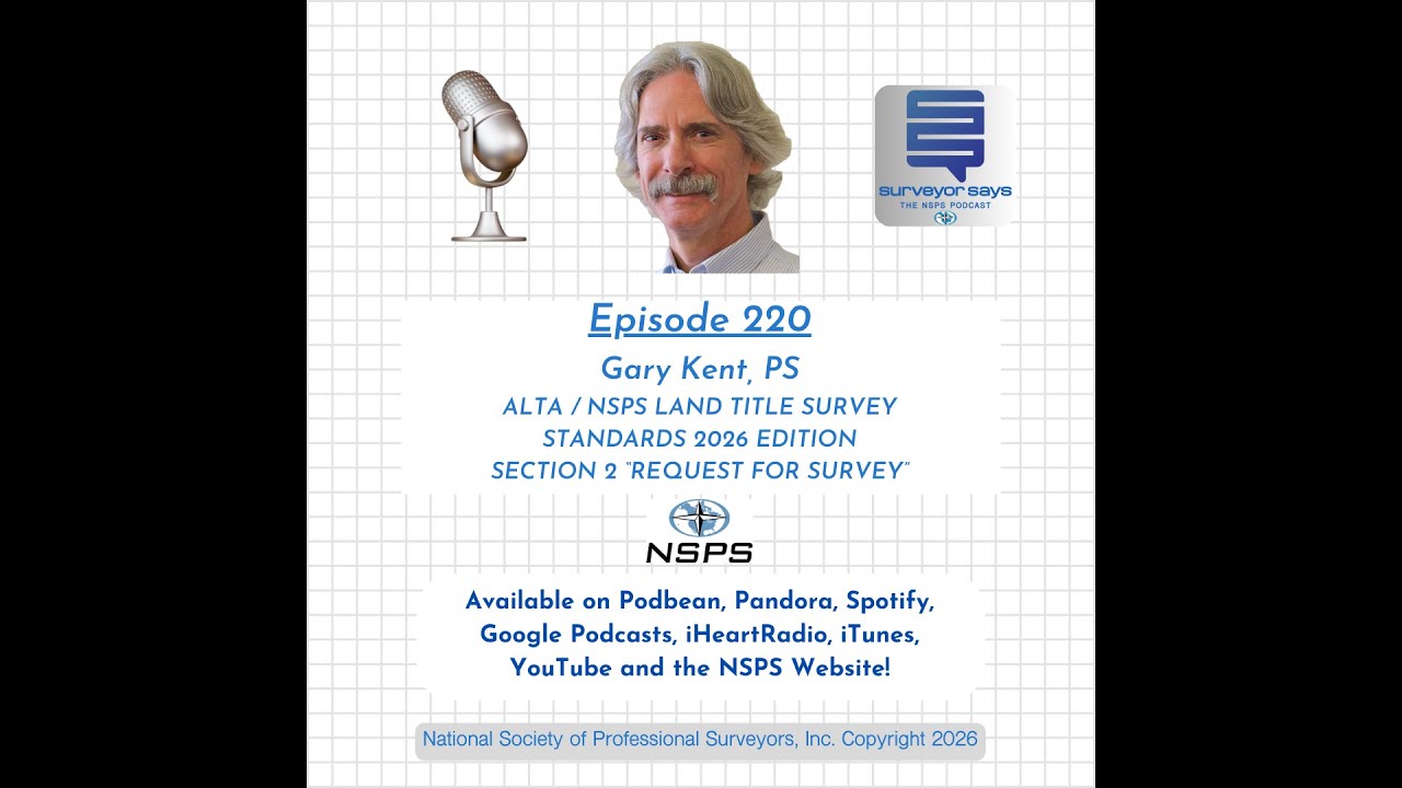 EP220 Gary Kent - Land Title Survey Standards 2026 - Section 2