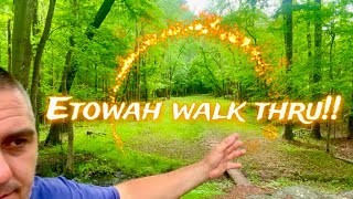 Etowah Park Disc Golf B10: Hole by hole walk thru/ review with time lapse!!🤜🥏🤛