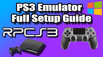 Connecting A PlayStation 4 Controller To RPCS3 Windows (PlayStation 3 Emulation On Windows)