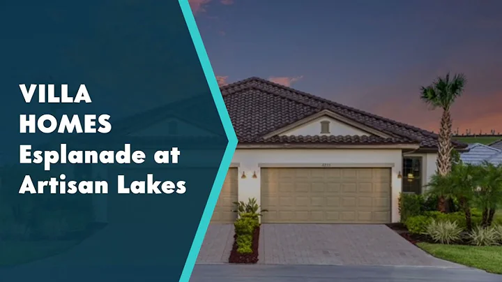 Moving to MANATEE COUNTY? Tour this New Construction Villa - Esplanade at Artisan Lakes