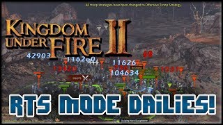 Kingdom Under Fire 2 - End-Game Tips & Dailies in RTS Mode!