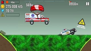 Hill Climb Racing - Police Car Unlimited Game - Coins Gameplay