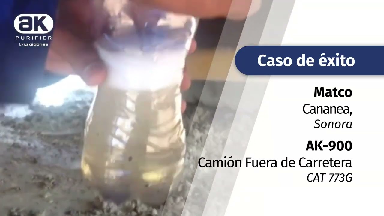 CAT 773G - Caso de éxito - AK Purifier