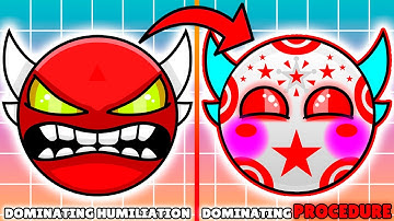 CUSTOM NEW Geometry Dash Difficulty Faces but they are REVERSE (Version 4.4)