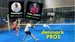 I Played VS TheSangill   Lasse Padel! (Pro Denmark Players)