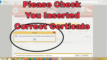 Please check you inserted correct certicate |up| ENROLL /REGISTER DIGITAL SIGNATURE-AmitjhaTechnical