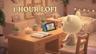 ✨ 1 Hour of Cozy Animal Crossing to study/relax/sleep (No Commentary Lo-Fi) ~ calm digital escape ☕