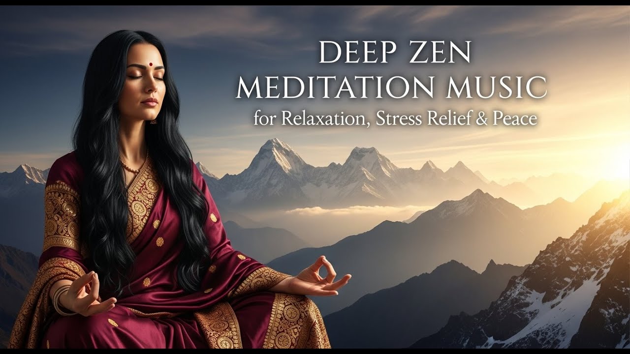 Deep Zen Meditation Music for Relaxation, Stress Relief & Peace - YouTube