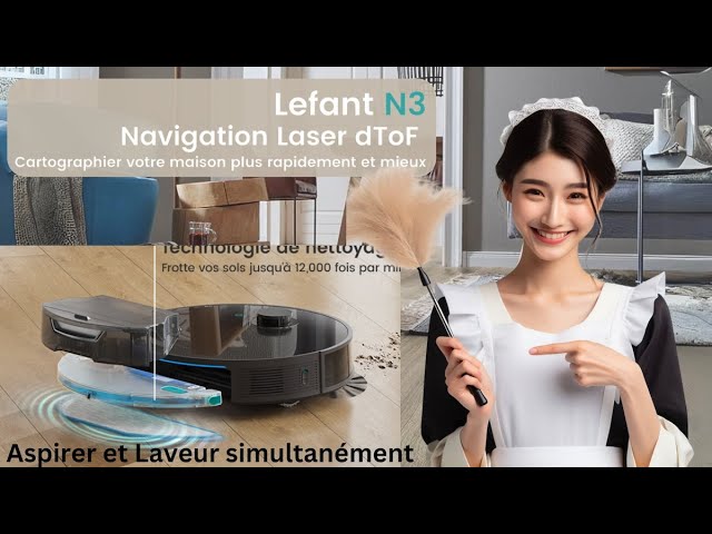 LEFANT N3 Robot Vacuum and Mop, REVIEW