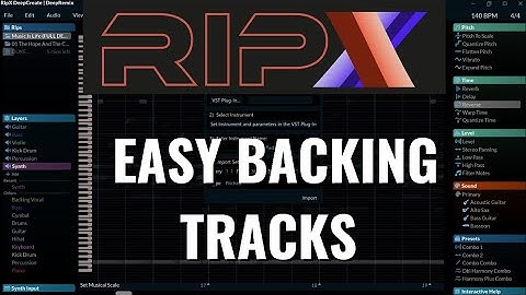 Create AMAZING Backing Tracks - RipX DeepRemix & DeepCreate Tutorial