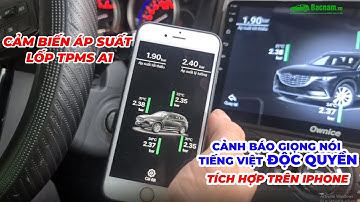 Cảm biến áp suất lốp TPMS A1 Cho Mazda CX9 | Cảnh báo bằng giọng nói trên điện thoại và màn hình