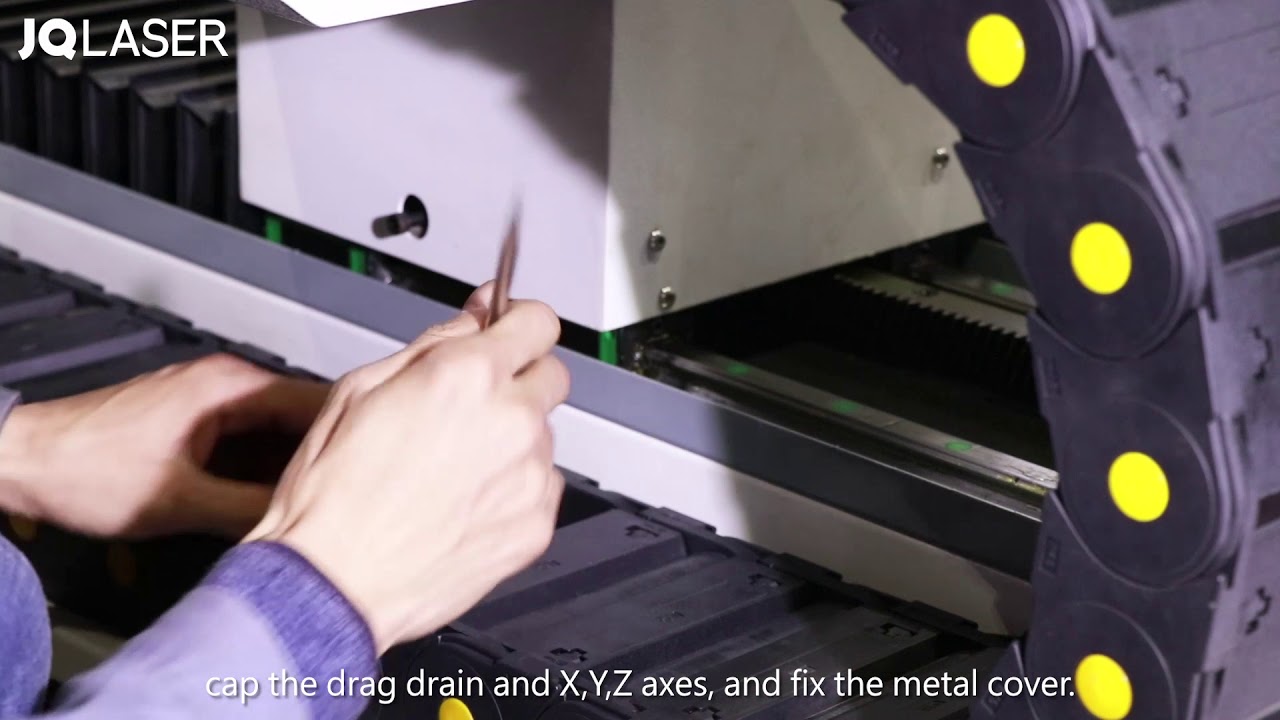 1530E fiber laser cutting machine installation videos YouTube