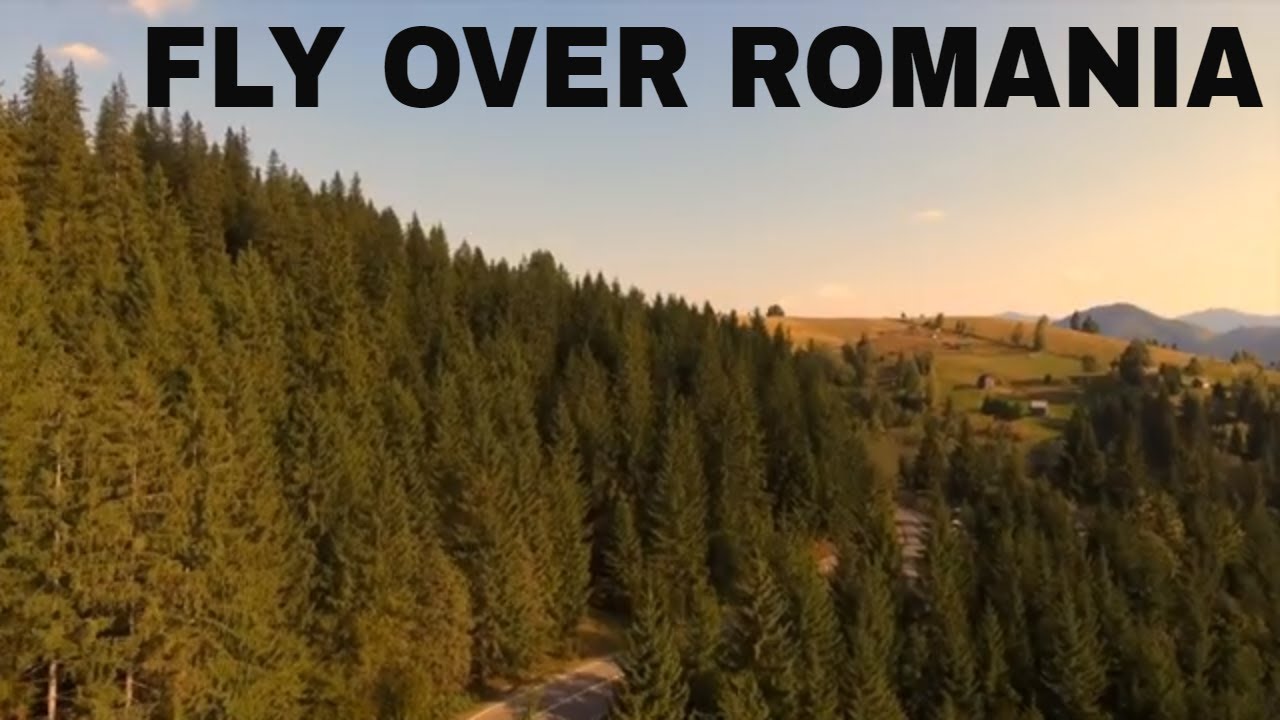 FLY OVER ROMANIA LIKE A BIRD