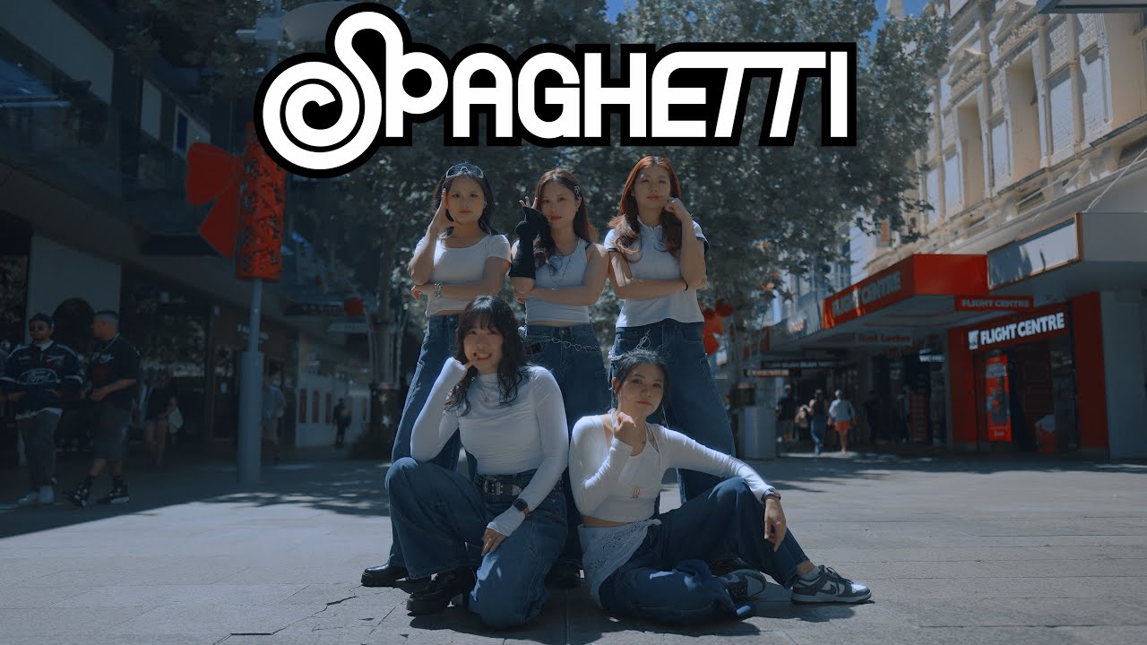 [KPOP IN PUBLIC] LE SSARAFIM - SPAGHETTI | ONE TAKE | PERTH WESTERN AUSTRALIA | DANCE COVER