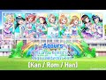 [Full] Kimi no Kokoro wa Kagayaiteru kai? - Aqours (Color Coded Lyrics) [Kan/Rom/Han]│Love Live!