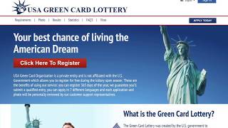 How Does the Green Card Lottery Work?