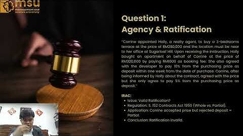 Commercial Law Individual Assignment 2 Presentation