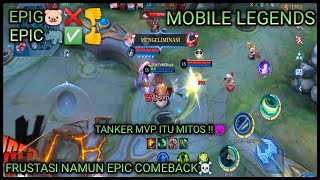 TANKER KOK MVP EMANG ADA ?? NGACO BANGET LUHHHHHHH 'KATA TETANGGA' 😏 | Mobile Legends