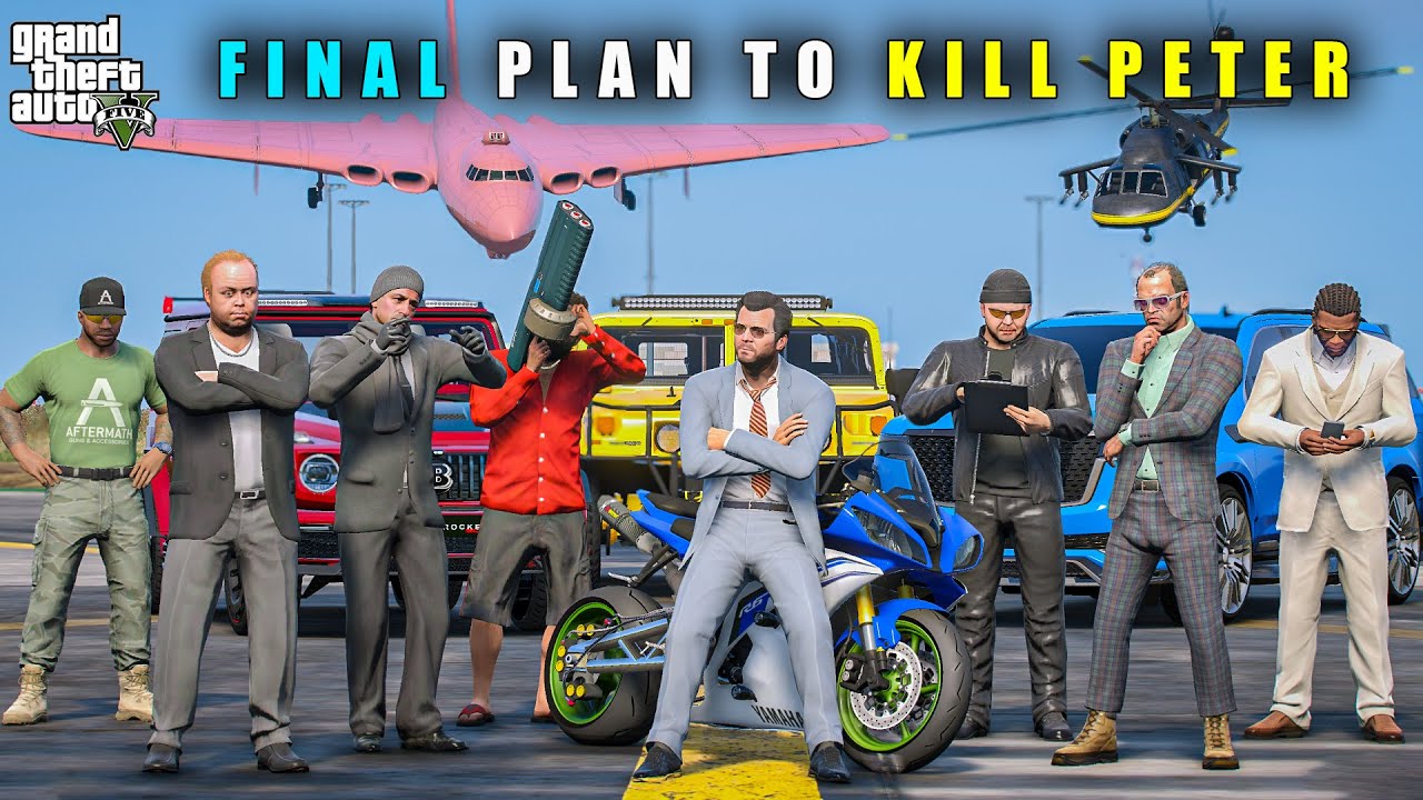 GTA 5 : MICHAEL'S FINAL PLAN TO KILL PETER || BB GAMING