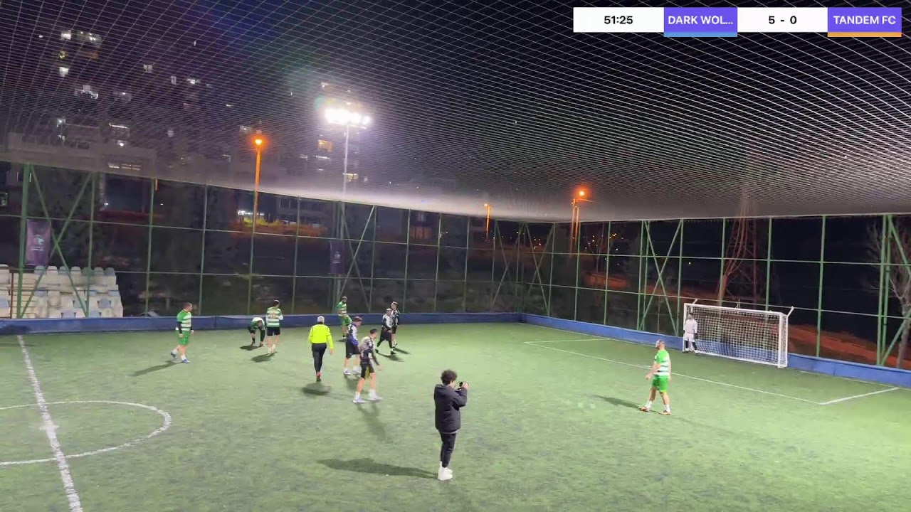 İZMİR SÜPER LİG 11.hafta
DARK WOLWES VS TANDEM FC