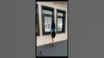 Cửa sổ mở hất & cửa sổ mở quay hất nhôm hệ rãnh C tiêu chuẩn Châu Âu