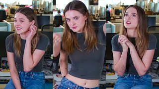 Charlotte Lawrence - Interview | "The Rundown" E! News | April 24, 2023