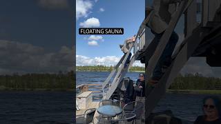 SAUNA Barge on Lake Saimaa | FINLAND Travel