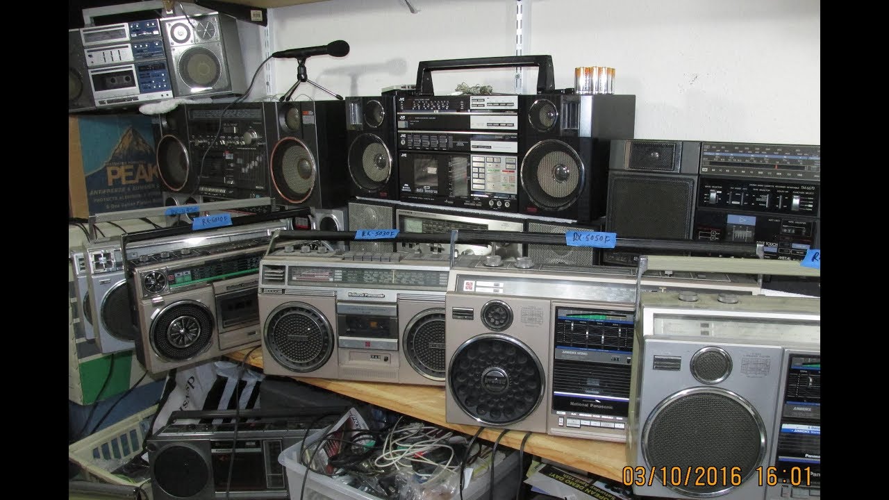 What has Linein Select switch Panasonic boombox model number 10 March