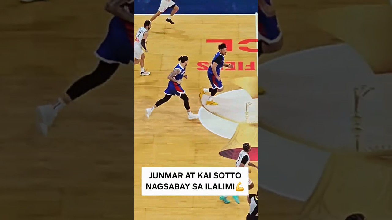 Slow start for Gilas Kai Sotto and Junmar Fajardo Gilas vs Jordan #gilaspilipinas