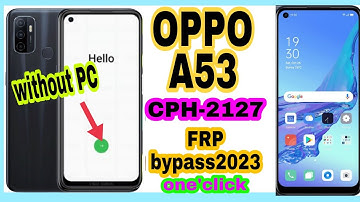 OPPO A53 FRP BYPASS Android 12| new trick|OPPO (CPH2127) Google account Bypass