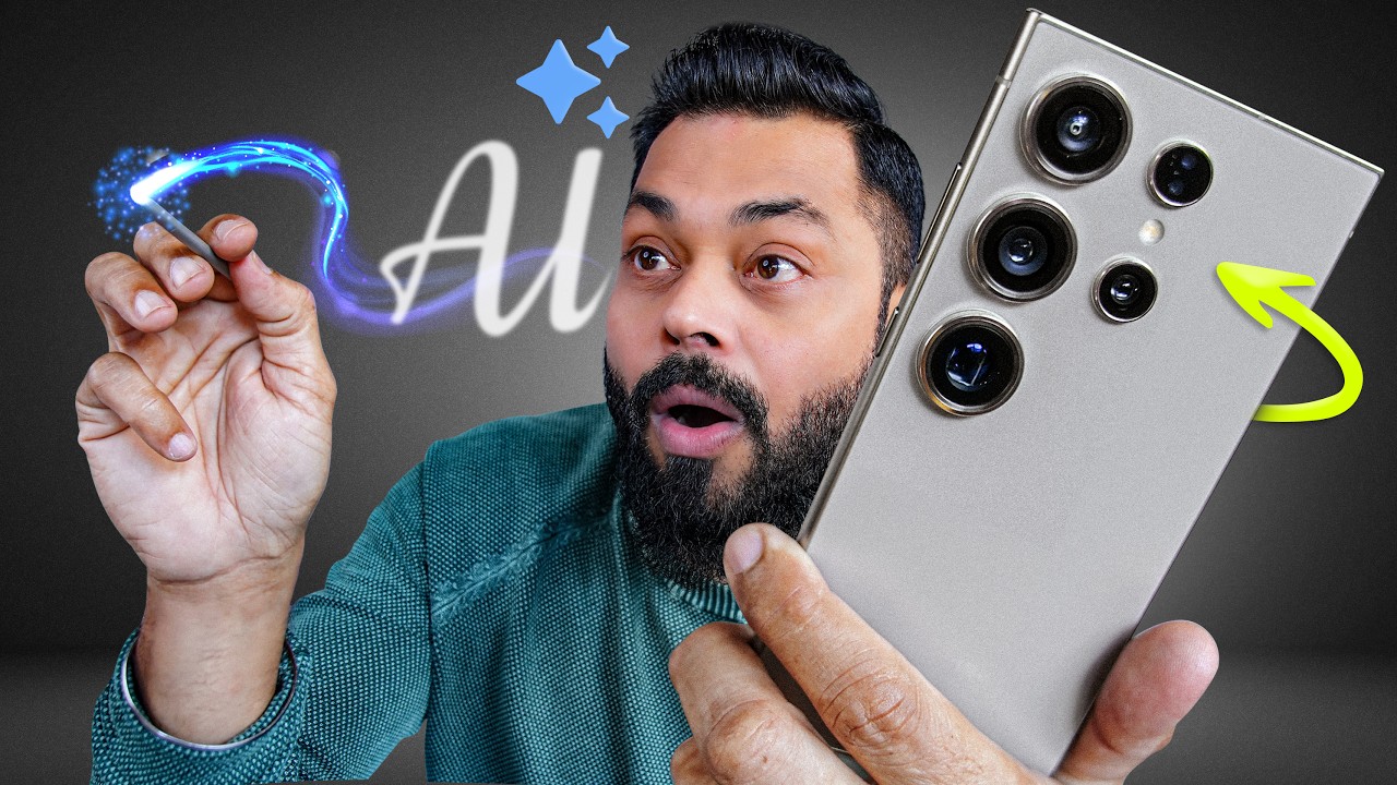 Samsung Galaxy S24 Ultra Unboxing & Quick Review⚡Galaxy AI, Snapdragon 8 Gen 3, 100x 🔭 & More