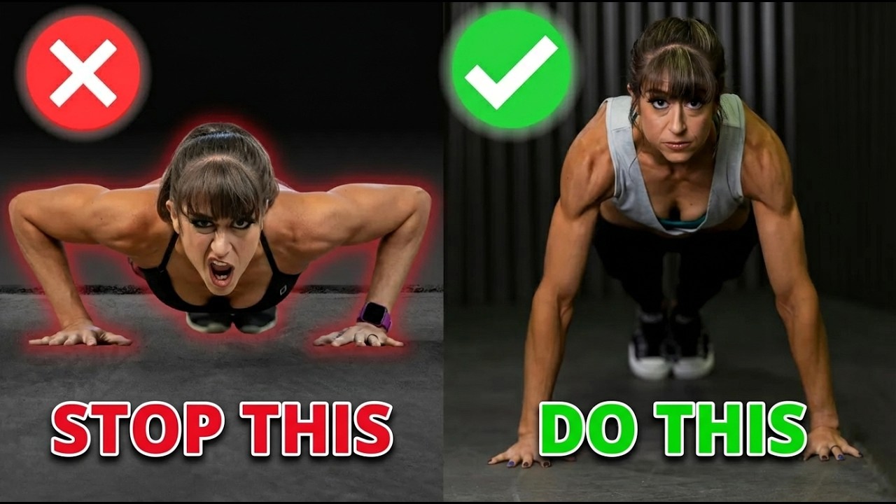 Stop Doing “Fugly” Push Ups! (4 Skills That Fix Your Form)