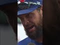 Brandon Belt gives Davis Schneider the nickname “Babe” 🤣 #NextLevel