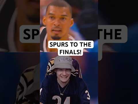 SPURS ARE GOING TO THE FINALS! #sanantoniospurs #victorwembanyama #ztay