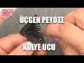 Üçgen (Muska) Peyote Kolye Ucu