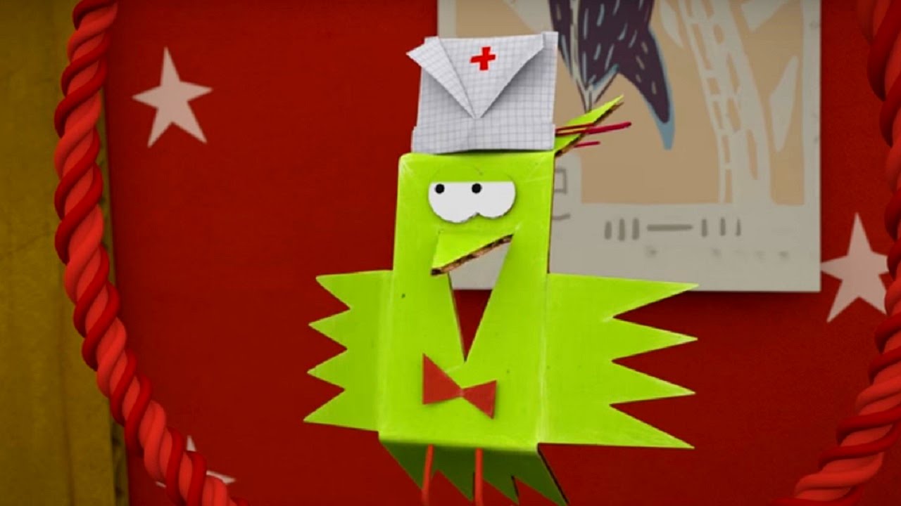 Бумажки - Птица удачи - мультфильм для детей - YouTube