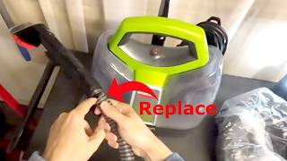 How to replace the hose on the Bissell Little Green ProHeat