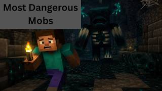 Top 10 Most DANGEROUS Mobs in Minecraft!