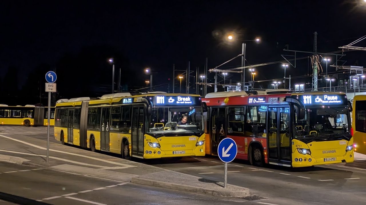 Berlin Bus|Aussetzermitfahrt #32 auf dem M11 von S Schöneweide/Sternd. bis S Buckower Ch. West