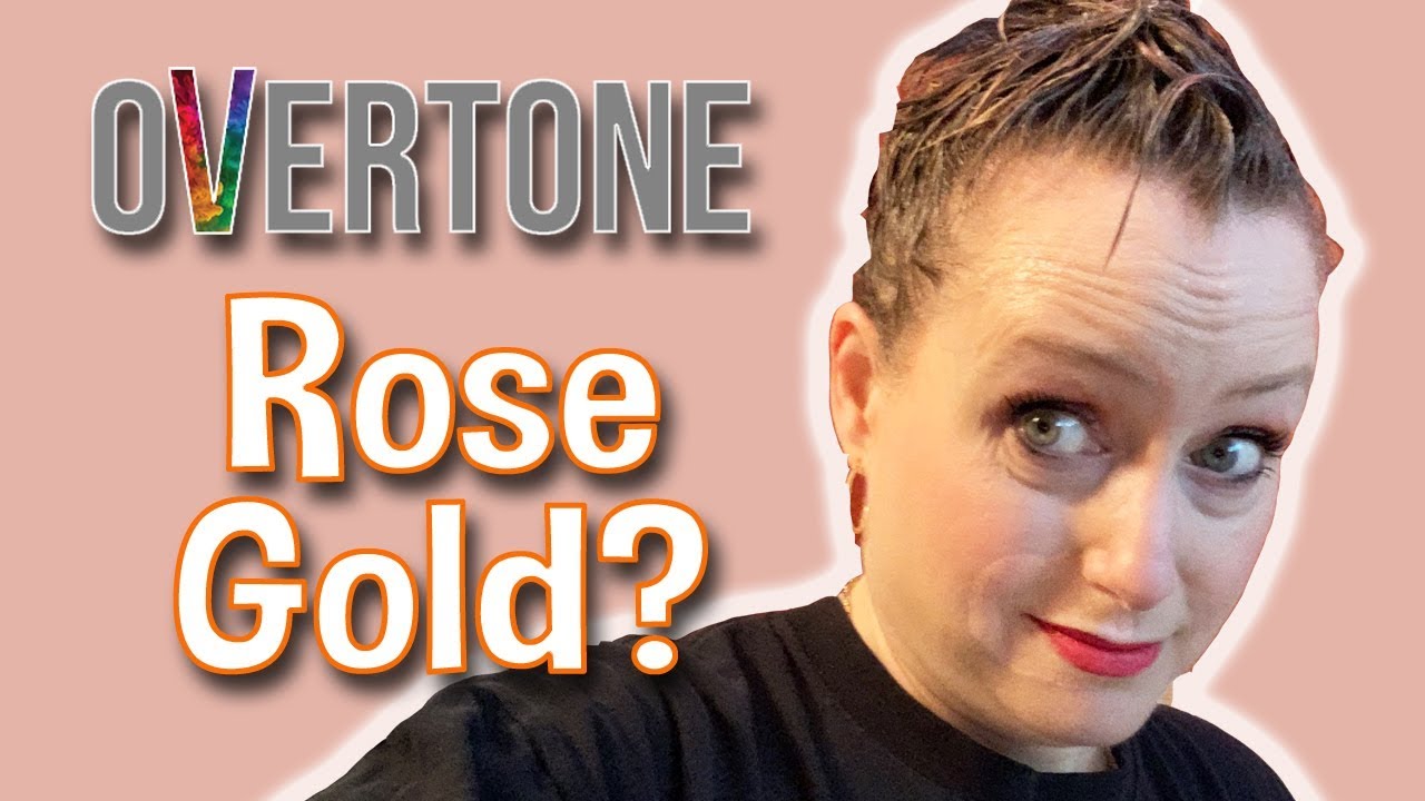 Mommy Tries oVertone Rose Gold Hair Color for Brown Hair | Mommy's World -  YouTube