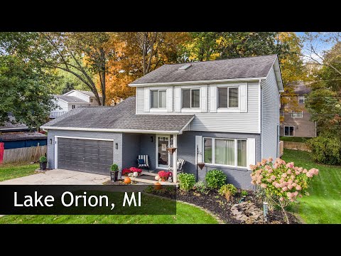 668 Sherry Dr, Lake Orion, MI home video tour