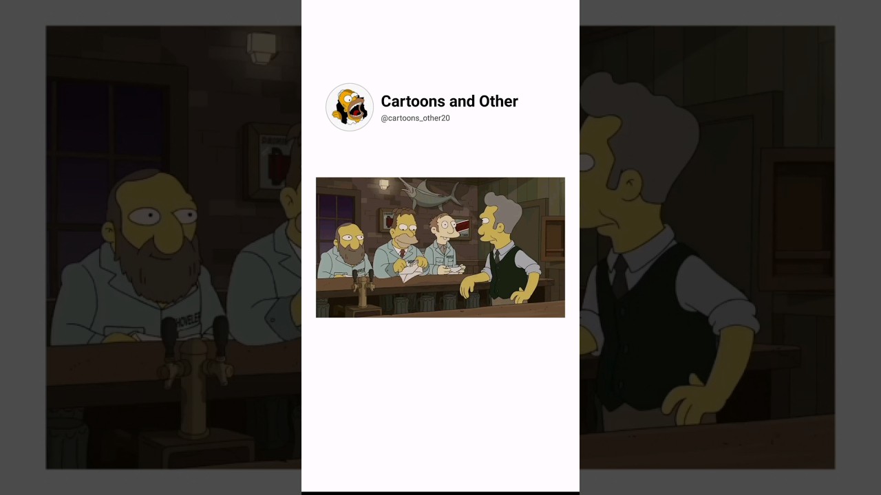 🤑 The Simpsons Pensioners Cash Out Social Security Cheks 💰💸 shorts cartoon simpsons viral