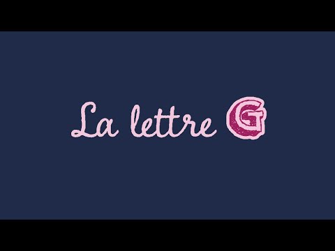 Vidéo: Qu'est-ce qui commence par la lettre G pour montrer et dire ?