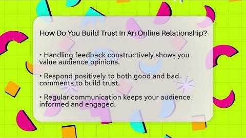 How Do You Build Trust In An Online Relationship? - Everyday-Networking